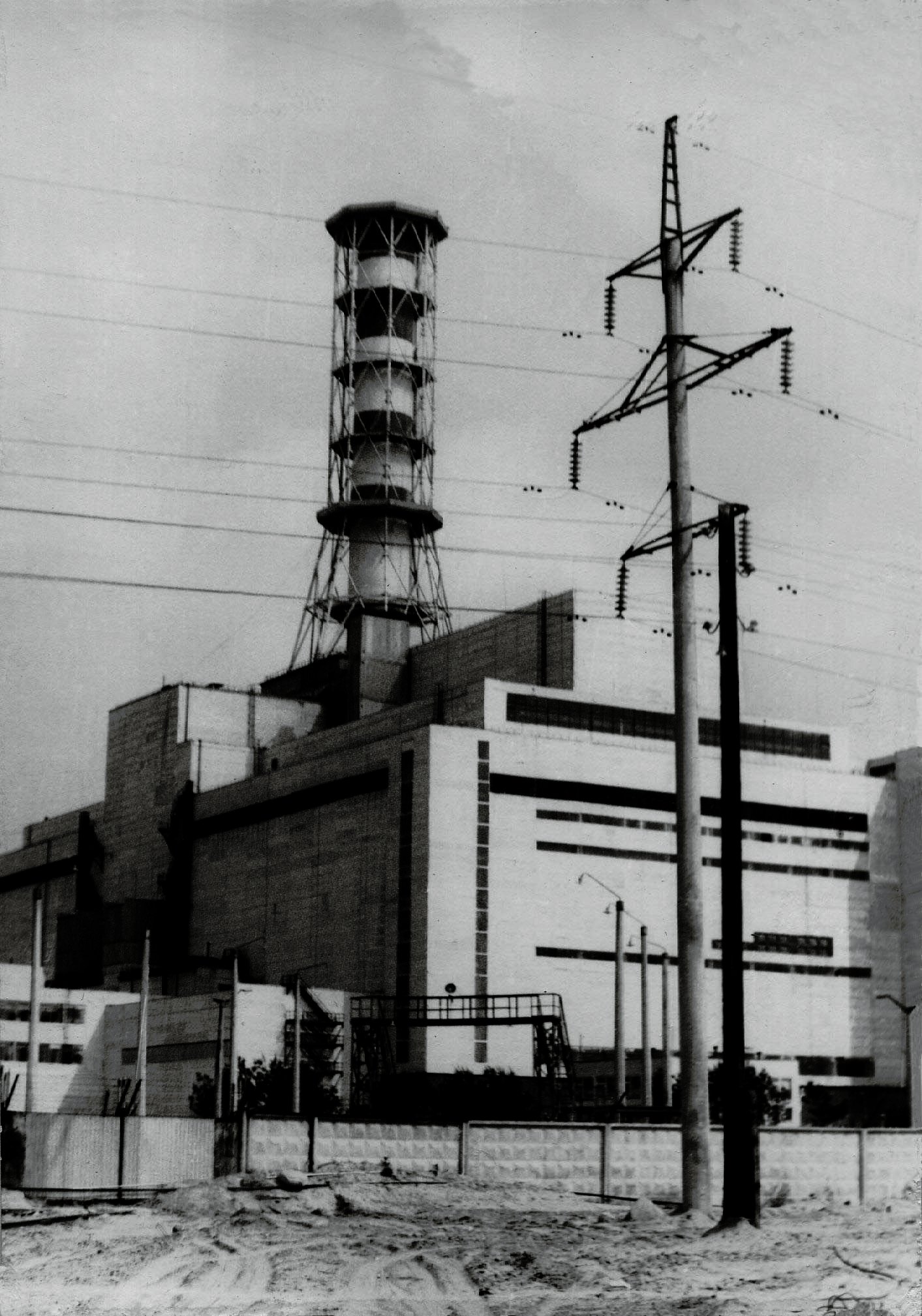 4 Энергоблок ЧАЭС 1985