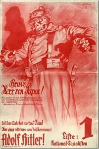 Браво, господин фон Папен! Агитационный плакат НСДАП