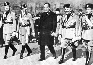 Фашисты Италии и Бенито Муссолини, идеолог фашизма